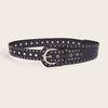 PU Leather Rivet Leather Belt Vintage Dress Jeans Waistband Trendy Women's Waist Belt  Streetwear