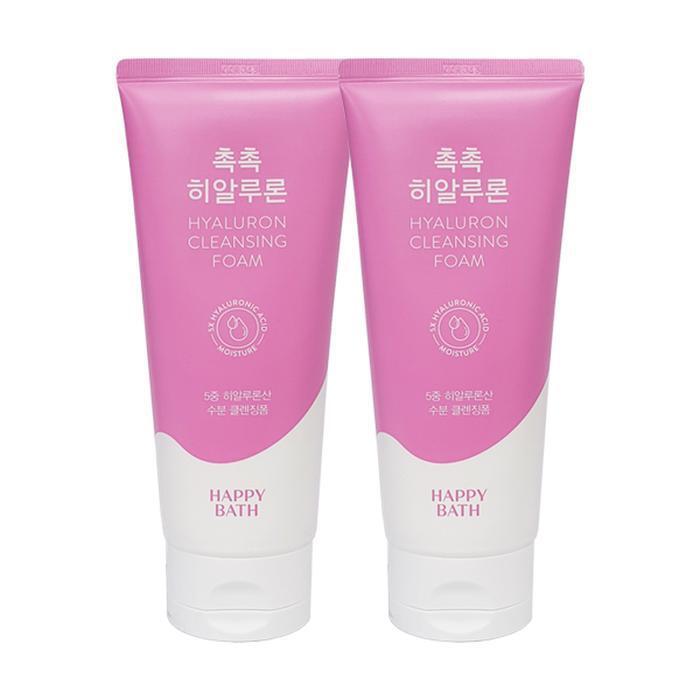 HAPPY BATH Moist Hyaluronic Cleansing Foam 200g x2 (30414868)