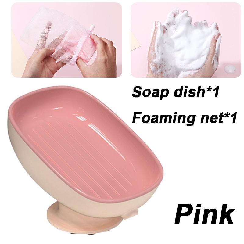 

Двухслойная самоосушающаяся мыльница с присоской для слива воды в бытовую ванную комнату. Компактная и удобная мыльница.