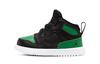 Accesso Pelle Ammortizzazione Confortevole Resistente all'Abrasione Traspirante Mid top Scarpe da Basket Vintage Nero Verde AV7944-013