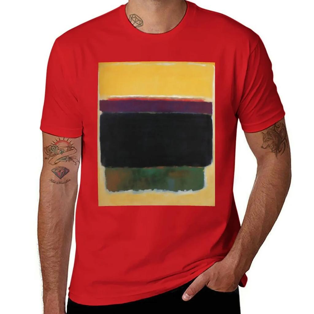 Mark Rothko TShirt animal prinfor boys basketball graphic tees cute clothes designer shirts sweat shirts men