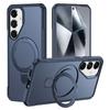 Samsung Galaxy S25/S24 Case with Magnetic Stand - Blue