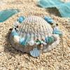 Ozean Meeres Serie Muschel Seestern Armband Verstellbar Perle Bohemian Muschel Armband Armband Bunt Strandperlen Armband