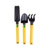 Mini Succulent Gardening Tool Set - 3-Piece Plastic Shovel, Rake, Trowel