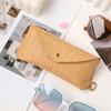 Glasses Box Portable Straw Woven Mesh Glasses Box Fashionable Pressure Resistant Glasses Box Soft Sunglasses Storage Box