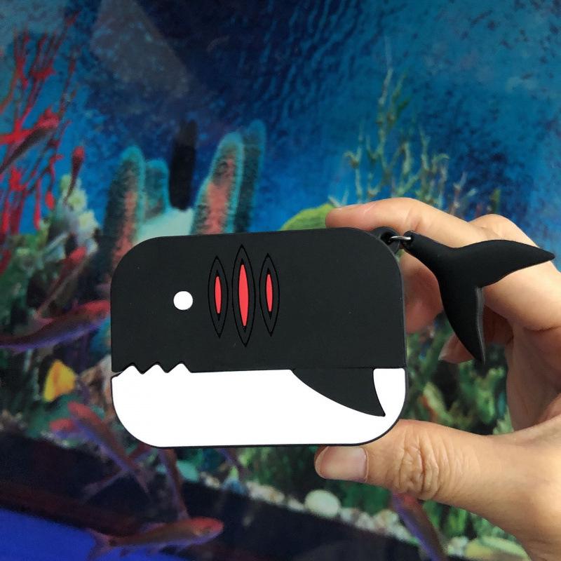 Whale Clownfish Shark Bluetooth Earphone Case for Apple AirPods Pro (1st, 2nd, 3rd Gen) - 3rd Gen Protective Cover