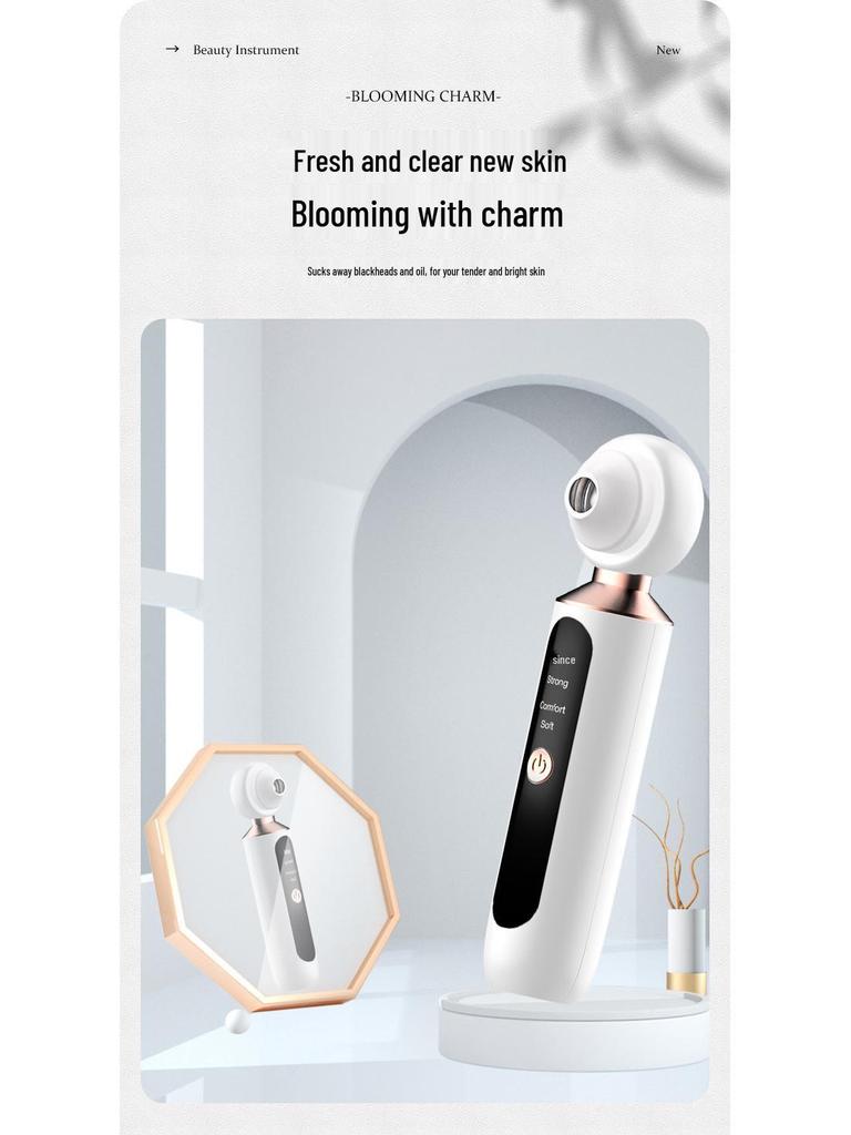 Electric Blackhead Remover: Visual Beauty Instrument for Pore Cleansing and Facial Suction
