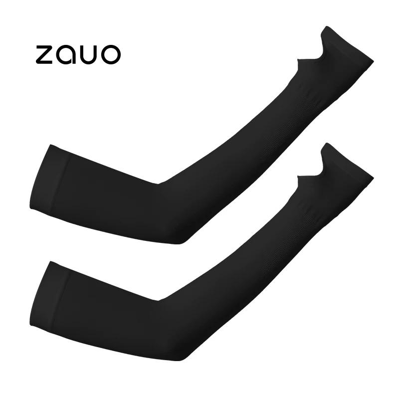Zauo Ice Silk UV Protection Arm Sleeves
