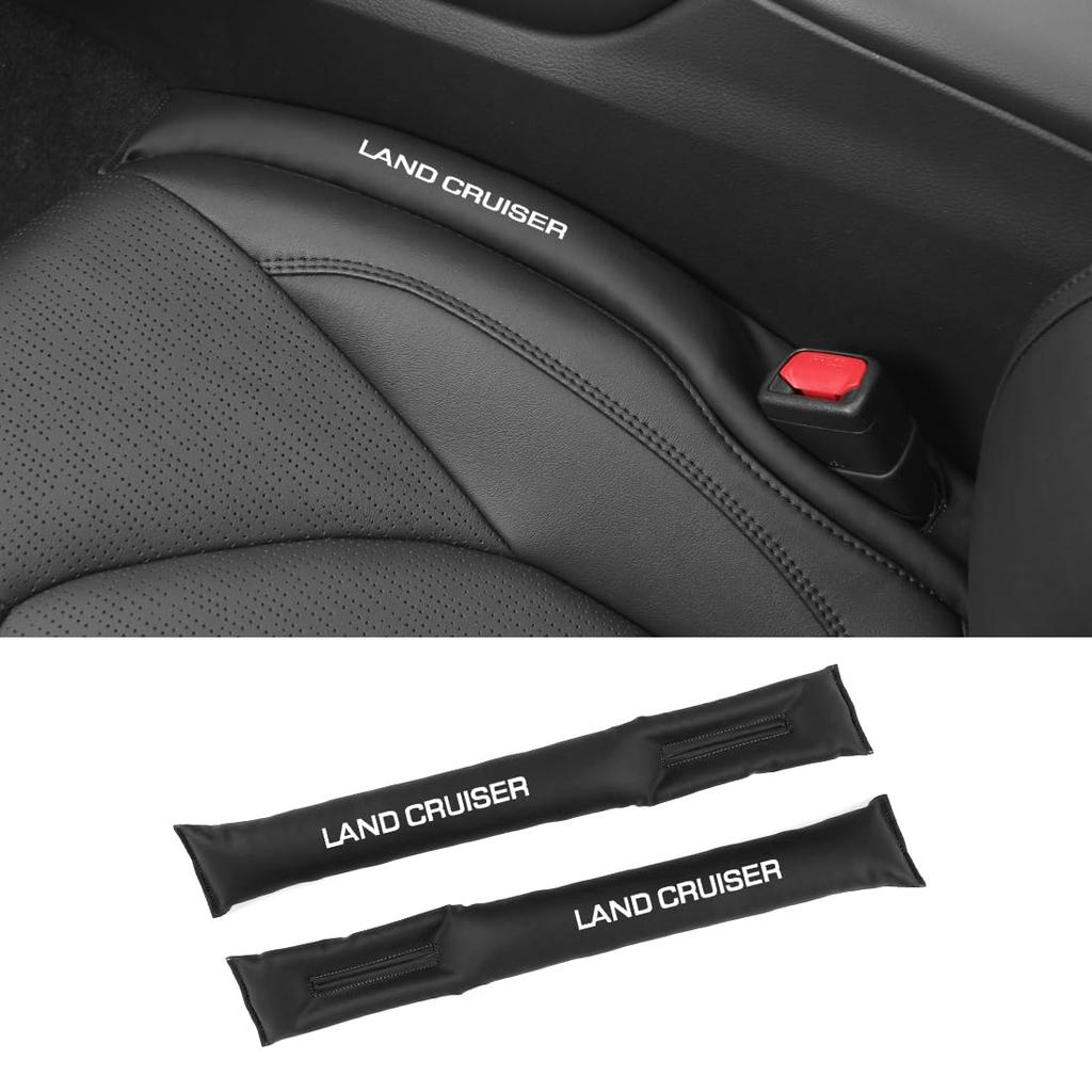 Toyota Land Gap Filler with LAND CRUSIER Car Seat Side Compatible with Land Cruiser 70 80 150 250 300 and Custom Seat Console Gap Prevents Small Items