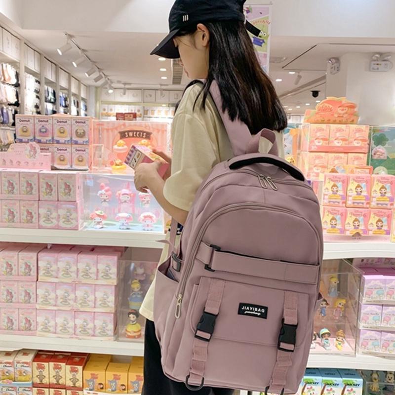 IELGY Корейская версия водонепроницаемого рюкзака большой вместимости для женщин — фото 6