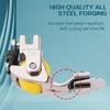 Downward Folding Hemming Curling Presser Foot Wear-Resistant Metal Roller Foot,Practical Industrial Roller Presser Foot For Home