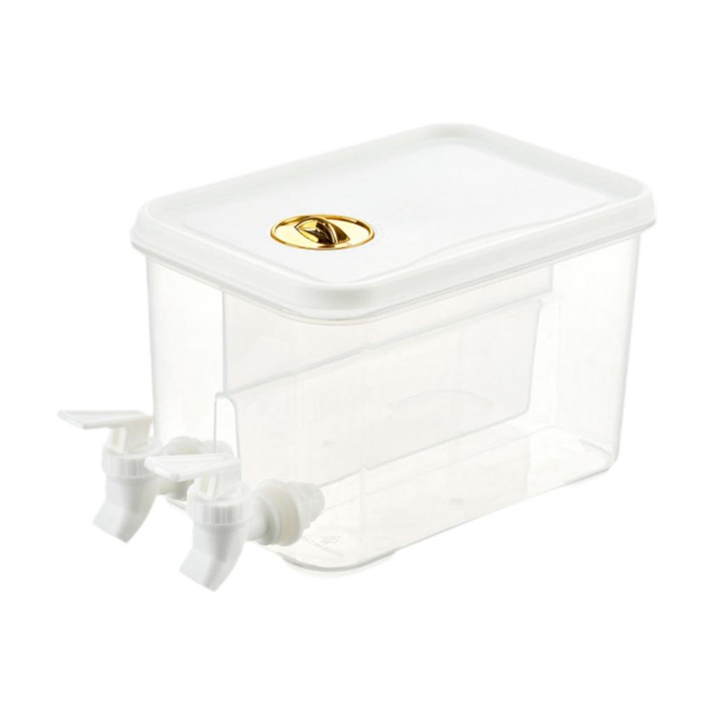 Cold Drinks Juice Dispensers Tea Lemonade Can Jug No Dripping Drink Dispenser Iced Beverage Dispenser for Household Dining Room