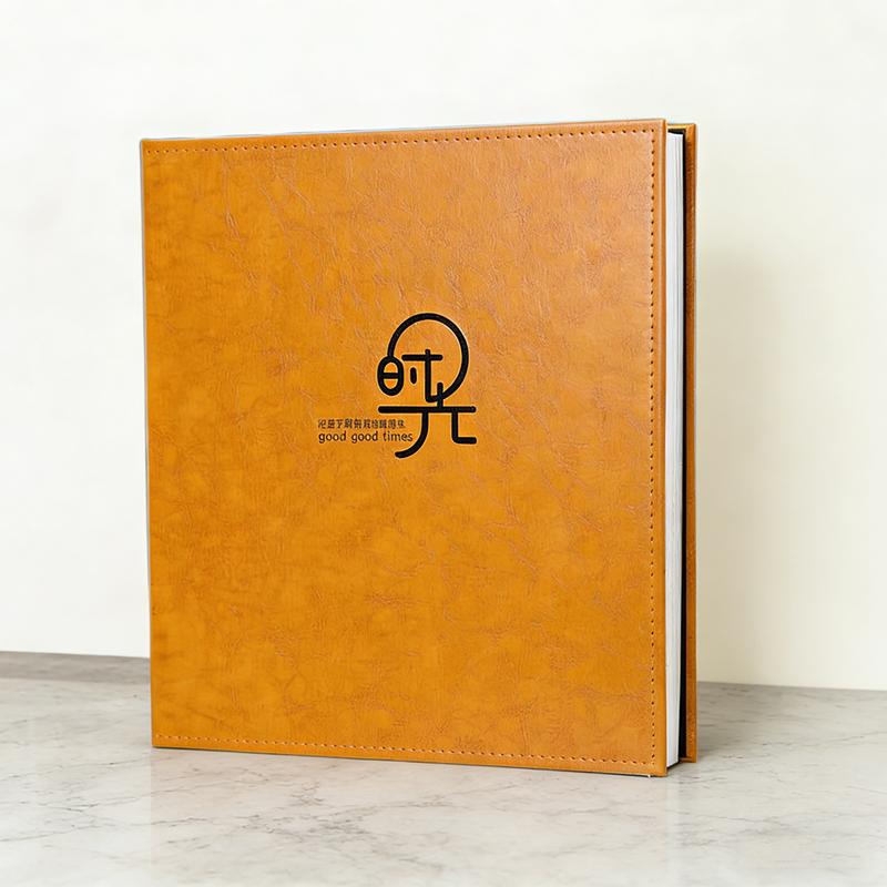 Large Capacity Leather Family Photo Album & Memory Book