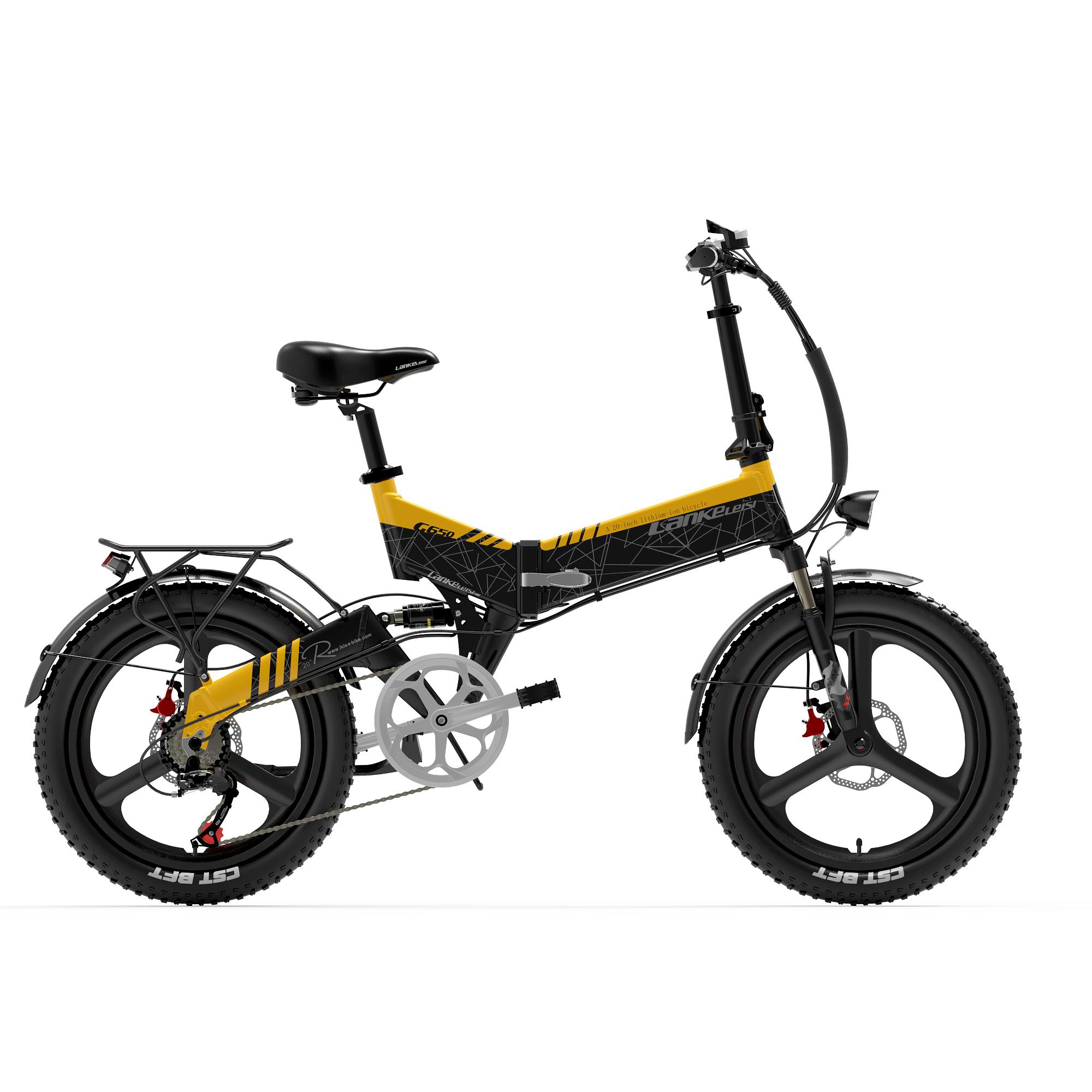 LANLELEISI G650 Elektriskais velosipēds 48V 12