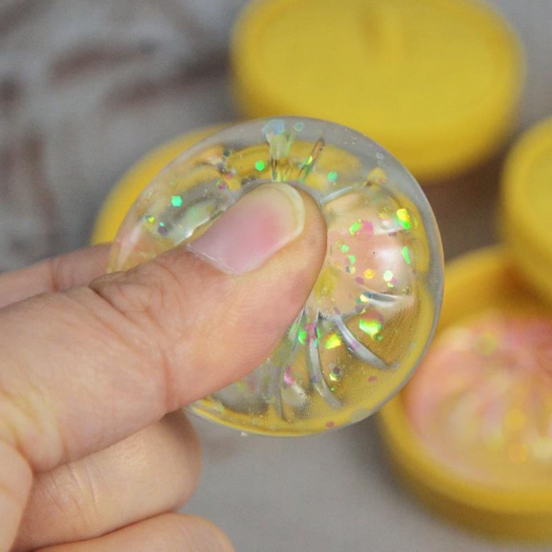 1Pc Cute Mini Steamed Crystal Bun Stress-Relief Squeeze Toy Slow Rebound Desk Decoration Birthday Gifts