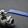 1/2"–1" DN15 Two-Piece 304 Stainless Steel Ball Valve with Internal and External Thread