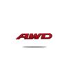 3D Metal AWD Logo Universal Car Emblem Fender Badge Trunk Decal Sticker For VW Toyota Honda CRV XRV MAZDA 4WD SUV 4x4 Off Road zs9