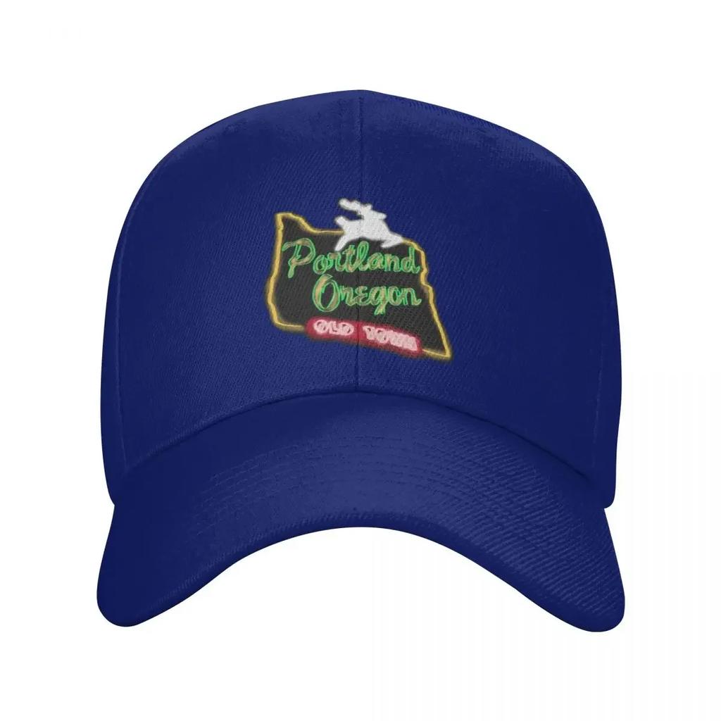 Portland Oregon Sign Baseball Cap Unique Hats Funny Hat Fishing Hat Tea Hat Woman Men's