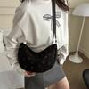 Casual Large Capacity Simple Sweet Style Crossbody Bag Summer Dumpling Bag Fashionable Underarm Bag New Women's Bag
