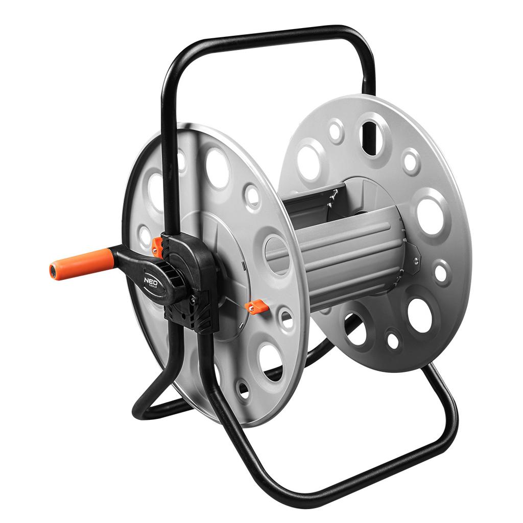 Metal Garden Hose Stand, Up To 100 M Of 1/2" Hose