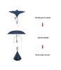 Double-Layer Automatic Hands-Free Umbrella: Extra-Large for Two, Windproof, Dual-Use for Rain or Shine, Long Handle for Men & Women.