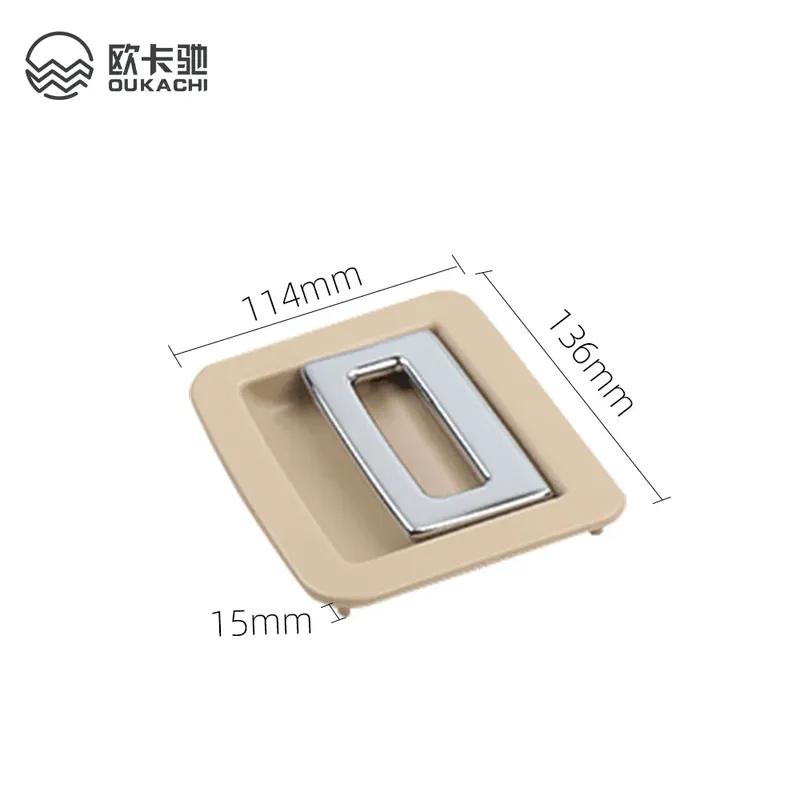 Car Trunk Luggage Tail Cover Mat Floor Carpet Handle Latch Button For Porsche Cayenne 2011-2017 958551115001E0 958551115004H0