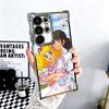 Süßes 90er Jahre Cartoon Beschichtetes Handyhülle Für Samsung Galaxy S24 S25 FE S26 Edge S23 Ultra S22 S21 Plus S20 Anti-Fall Airbag Abdeckung