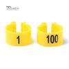 100Pcs Bird Poultry Chicks 1-100 Numbered Pigeon Leg Bands Rings