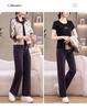 Women's Casual Sportswear Set - Spring/Autumn 2026 Three-Piece: Stylish, Loose-Fitting Age-Reducing Attire for Middle-Aged Mothers