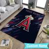 Custom NameAngeles Angels Logo Carpet, Indoor Rug, Chair Rug, Living Rooms, Doormat Made From Polyester Home Decor Birthday Christmas Gifts