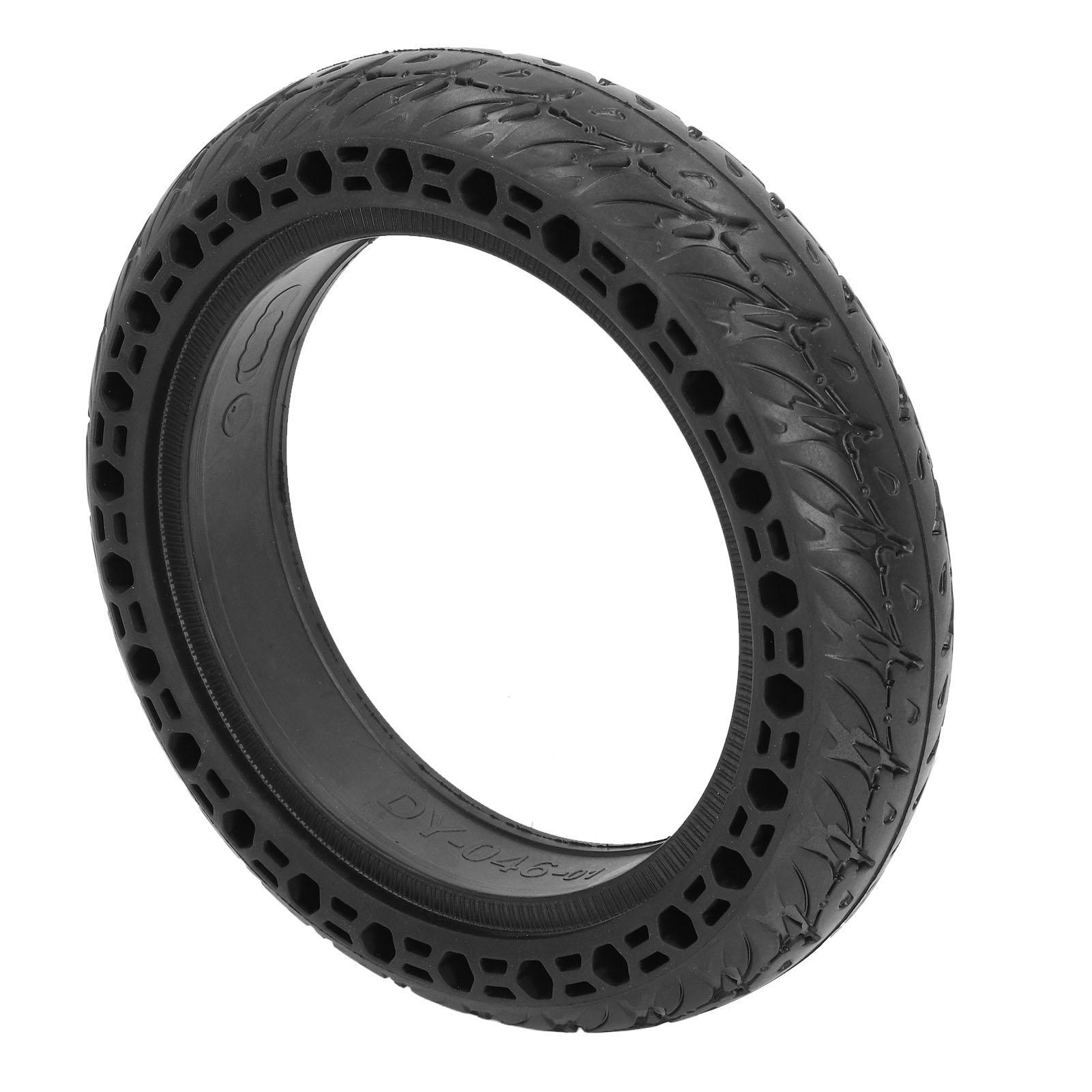 8.5x2.0F Electric Scooter Tires Rubber Non Slip Shock Absorption Scooter Front Rear Rubber Tires for Safe Cycling