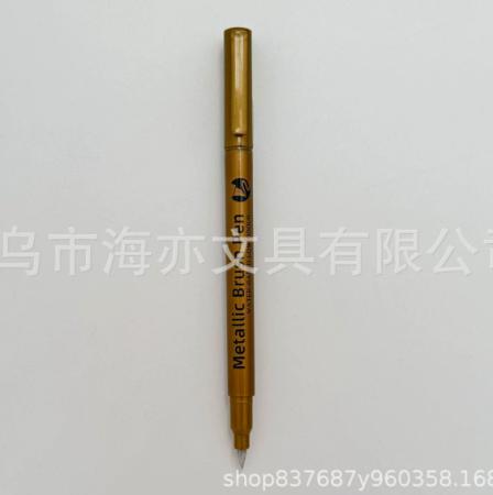 Gold and Paint Markers, 3 Pack, Soft Tip Permanent Pens for and DIY Projects