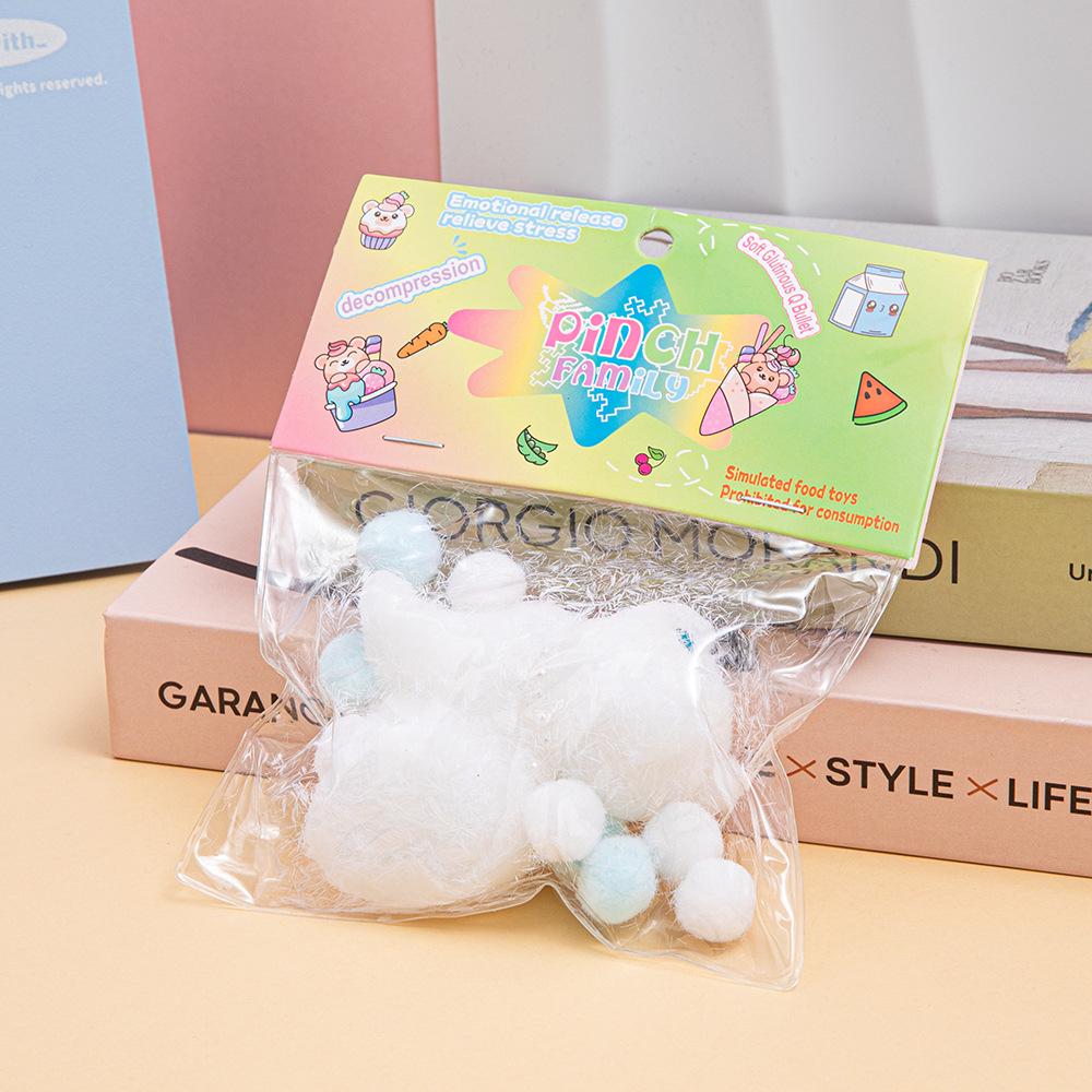 3D Cute Kitten Squeeze Toy - Super Soft, Decompression, Lovely Animal