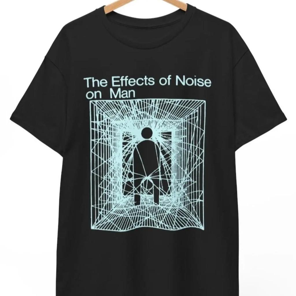 The Effects Of Noise On Unisex T Shirt Music Band Rock Punk Metal Vintage Fashion Homme Slightly Comfortable Graphic