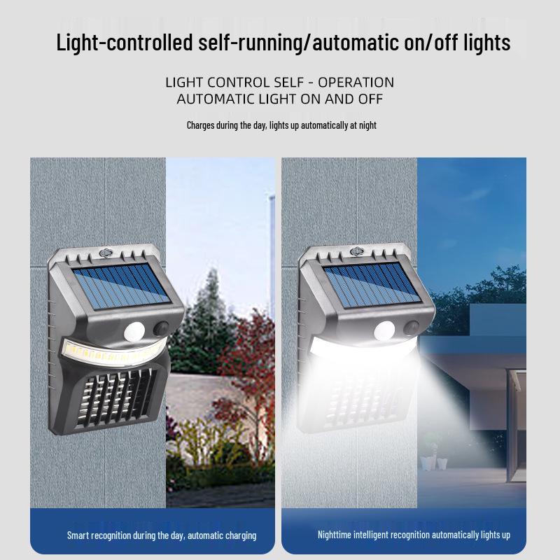 Solar LED Mosquito Killer Lamp for Outdoor and Garden Use