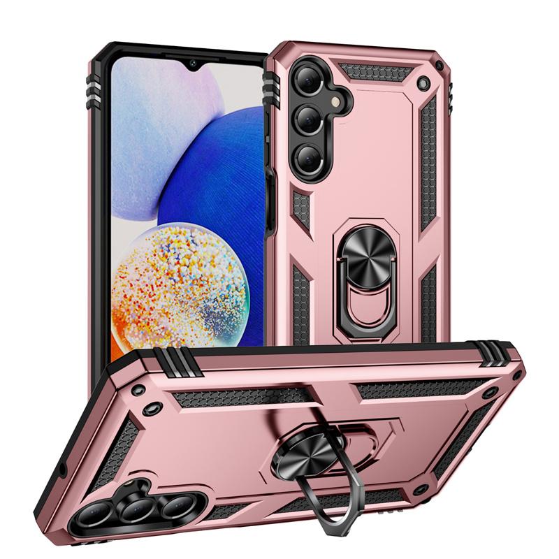 For Samsung Galaxy A16 5G Case SM-A166B Armor Magnet Car Ring Case For Samsung A16 A 16 5G Stand Holder Back Cover
