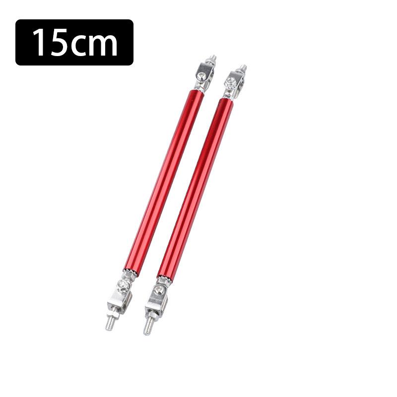 2x Univerzální Závodní Nastavitelná Přední Zadní Lišta Nárazníku Rozdělovač Podpěrná Tyč Sada Závodní 75mm/100mm/150mm/200mm Styling Auta Tunning
