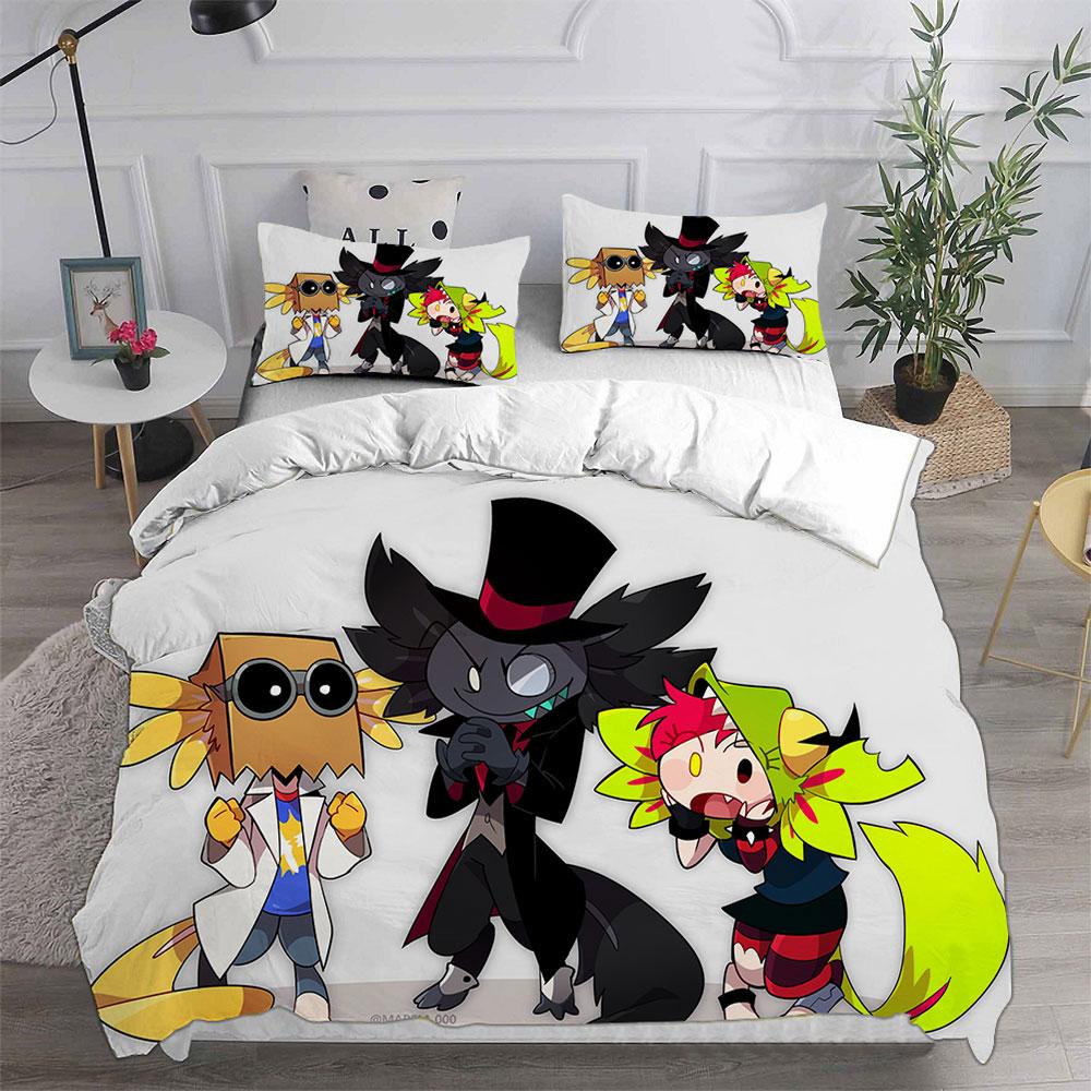 Game Villainous Bedding Sets Quilt Bed Cover Comforter Duvet Cover Pillow Case 2-3 Pieces Sets Single Double Large Size