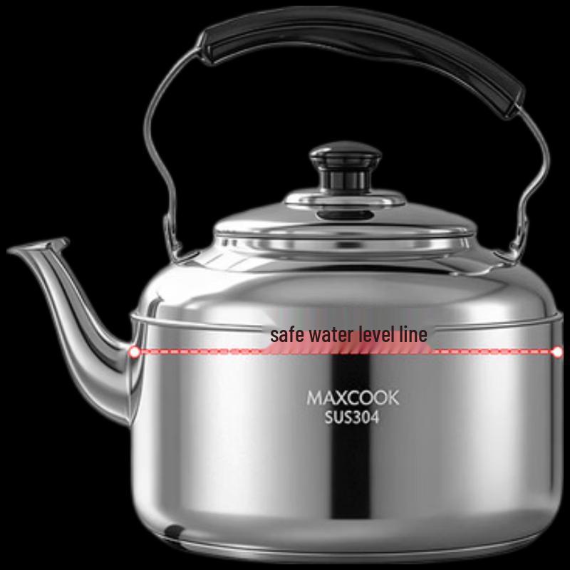 MAXCOOK Yage Series 304 Stainless Steel Whistling Kettle