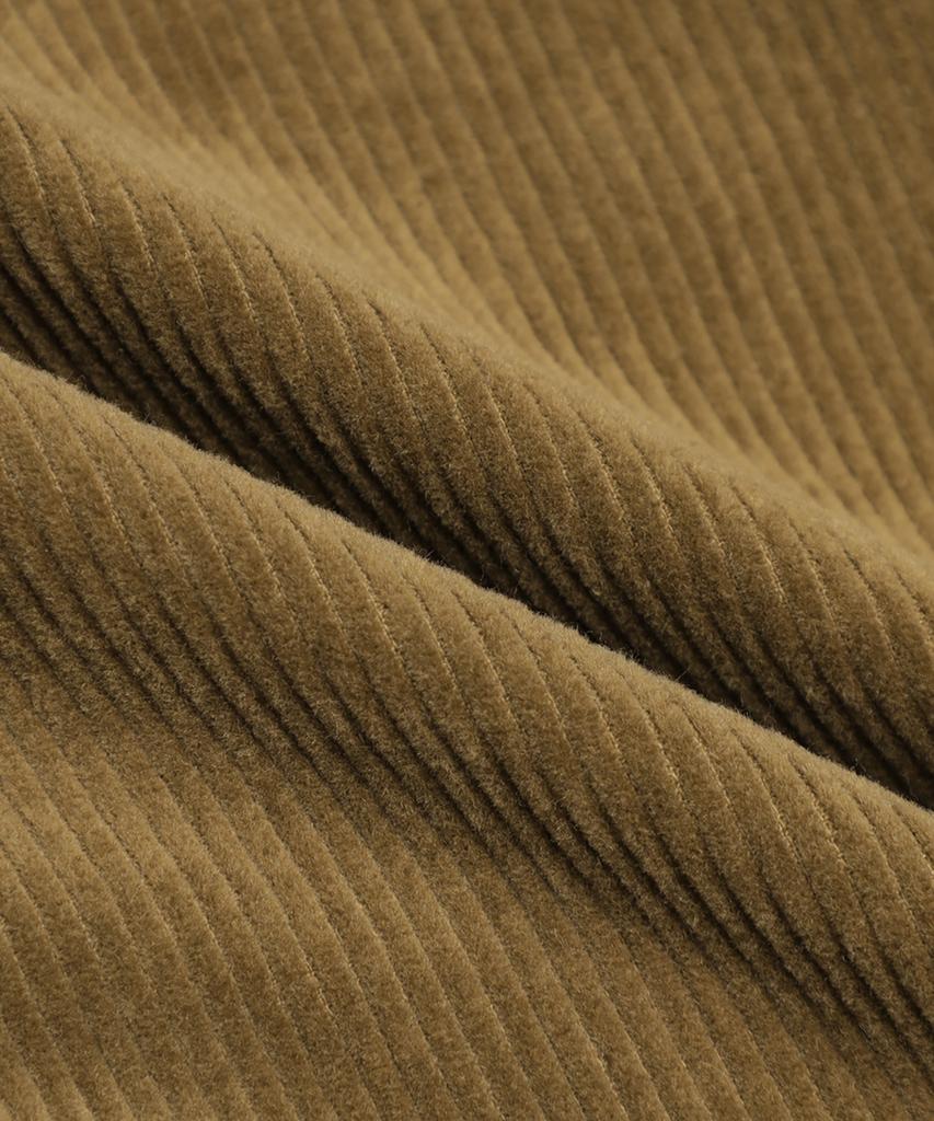 BROOKS BROTHERS Slim Fit 8W Corduroy Pants (Brown) (Bbpcmm47554Ew)