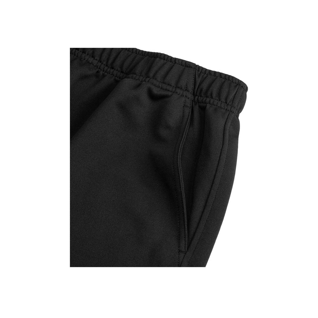 Li-Ning Badminton Series Solid Mid-Waist Straight Casual Shorts Men Bottoms Black AAPR379-6