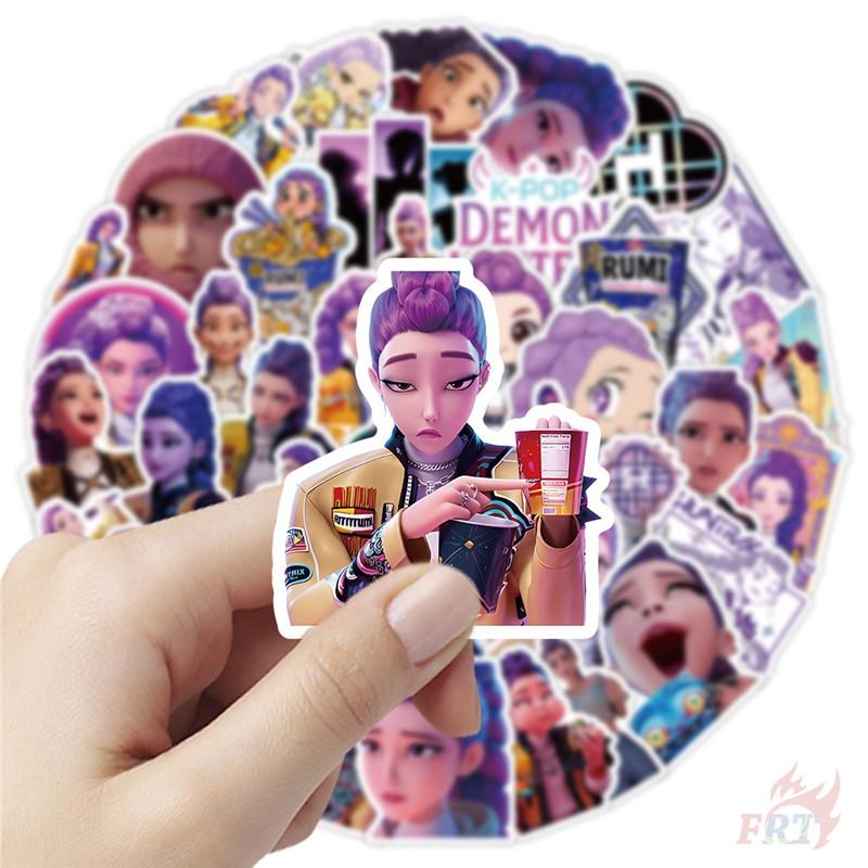 50Pcs/Set Rumi Stickers DIY Fashion Waterproof Doodle Decals Stickers