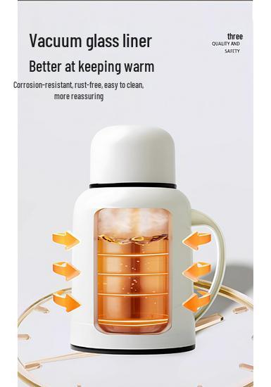 2026 Compact Thermos Flask - Lightweight Insulated Bottle for Home, Office, or Dorm Use