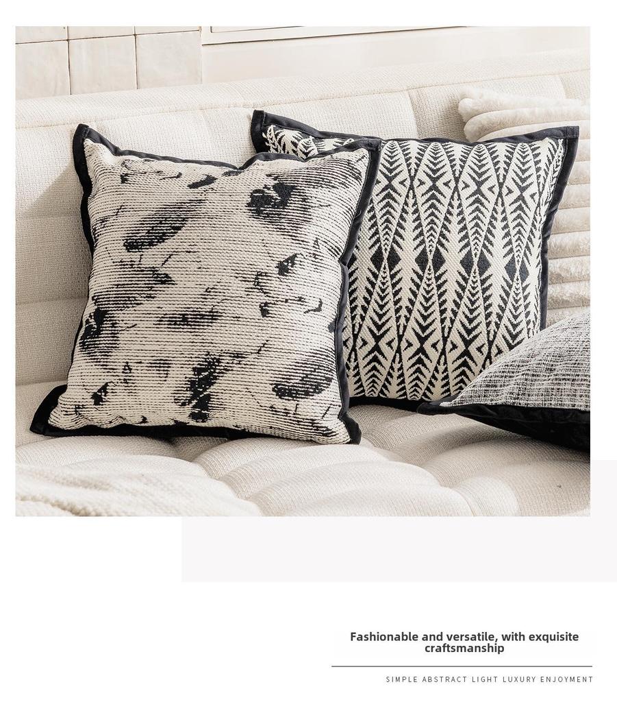 Modern Minimalist Light French Sofa Pillowcase for Living Room & Bedroom