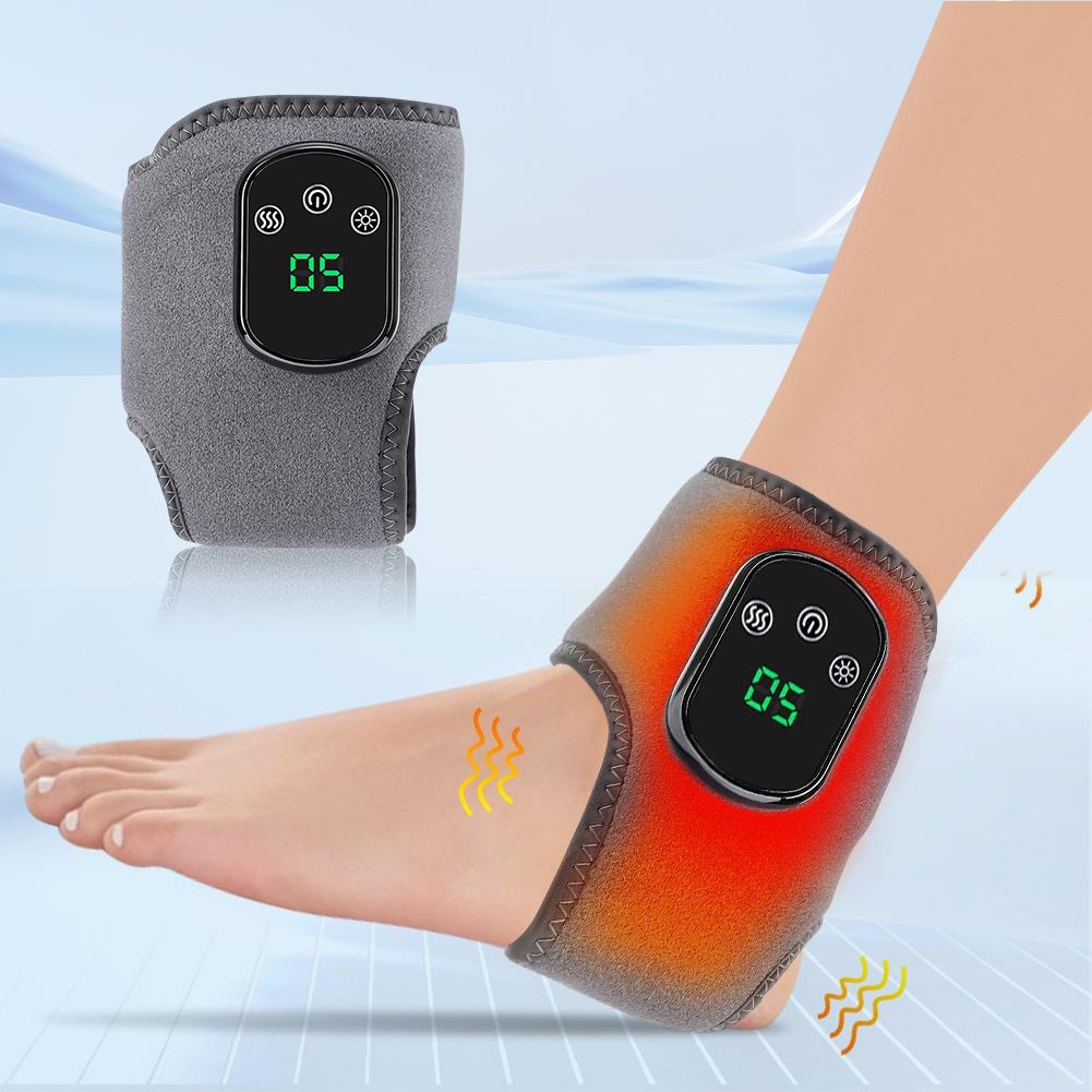 2 In 1 Heating & Massage Wrist Guard Temp Adjustment Body Massager TYPE-C Rechargeable Electric Heating Knee Pad for Home Office