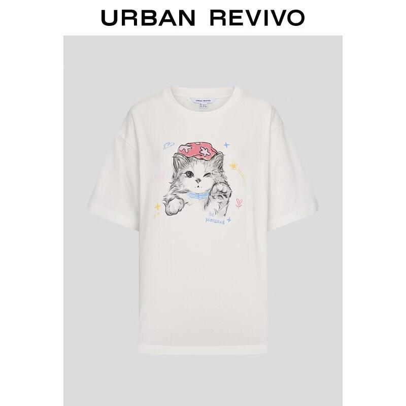 

UR 2026 Spring Women s Cotton Printed T-Shirt XL