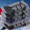 1 Paar Winter Wandelsokken Thermische Verwarmde Sokken Zachte Elastische Verdikte Anti-Slip Sokken Voor Dames Heren Outdoor Ski Kniekous