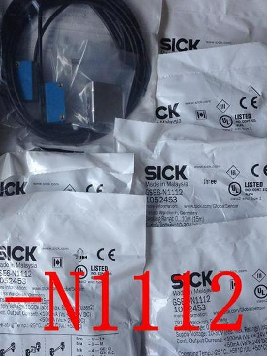 

SICK Germany GSE6/GD6/GE6 Series Photoelectric Switches: N1112, D1311, N1111, P1111 GTE6-P1212 + GTE6-P1211