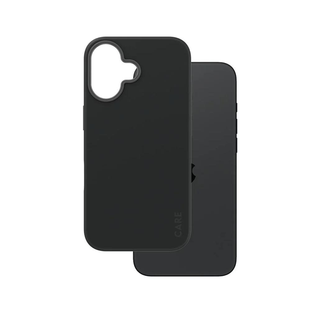 CARE by PanzerGlass Hülle Fashion Schwarz MagSafe iPhone 16 | CARE
