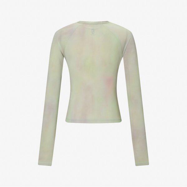 Fila Women S Running PaTTern Long Sleeve T ShirT